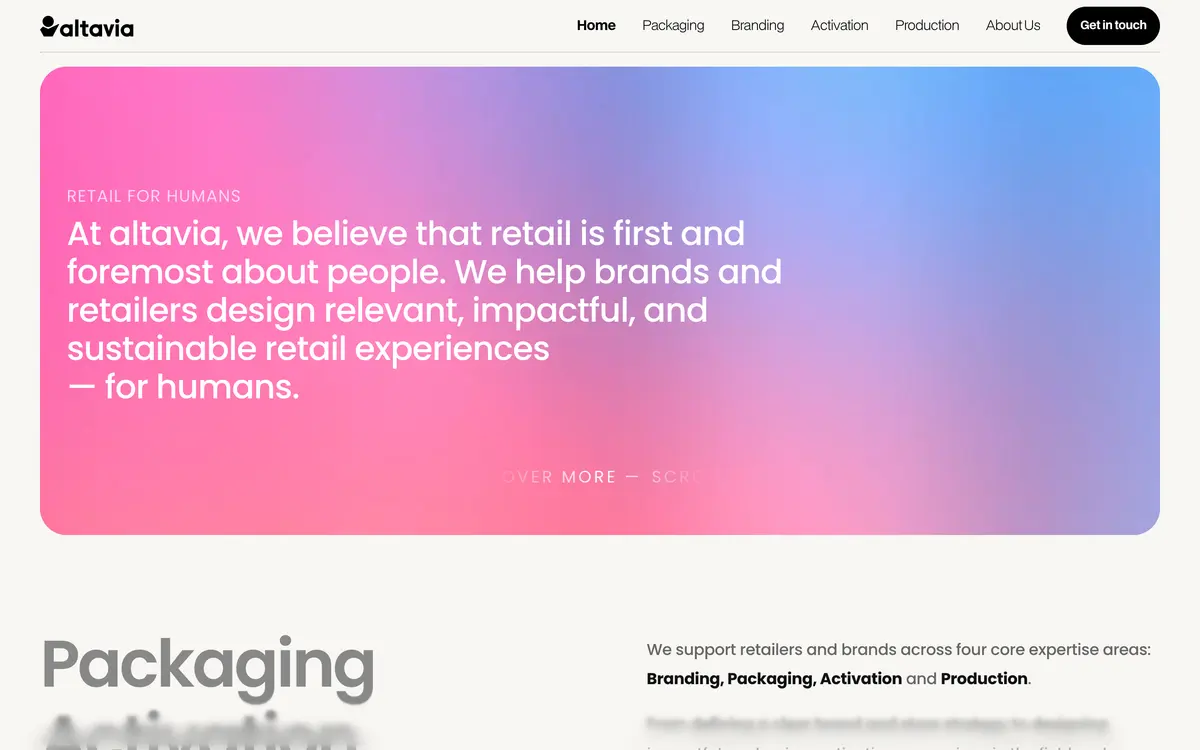Altavia Belgium — Retail