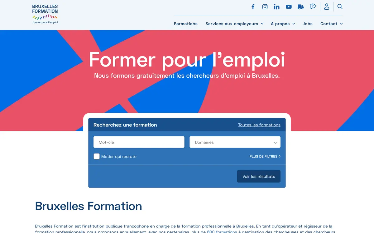 Bruxelles Formation — Formation