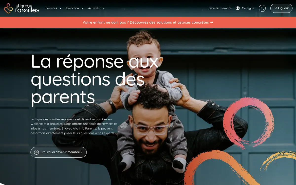 La Ligue des familles — Familles