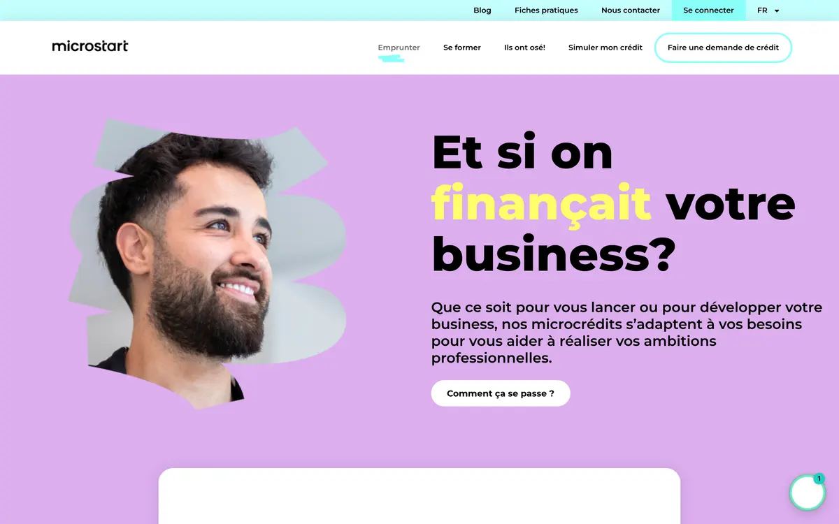 Microstart — Microcrédit