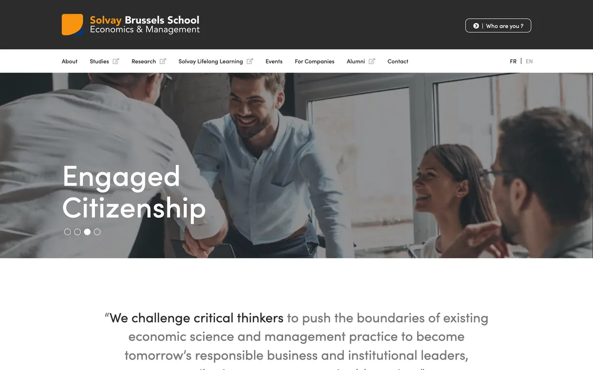 Solvay Brussels School — Business school